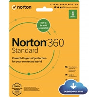 Norton 360 Standard 2022, Antivirus Software for 1 Device, 1-year Subscription, Includes Secure VPN, Password Manager and 10GB of Cloud Storage, PC/Mac/iOS/Android, Activation Code by email - ESD Norton 360 Standard 2022, Antivirus Software for 1 Device, 1-year Subscription, Includes Secure VPN, Password Manager and 10GB of Cloud Storage, PC/Mac/iOS/Android, Activation Code by email - ESD